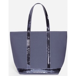 CABAS M ZIPPÉ EN TOILE